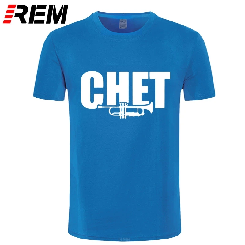 Mados Kietas Vyrų marškinėliai Moterims Juokinga marškinėlius Džiazo Chet Baker Individualų Atspausdintas T-Shirt