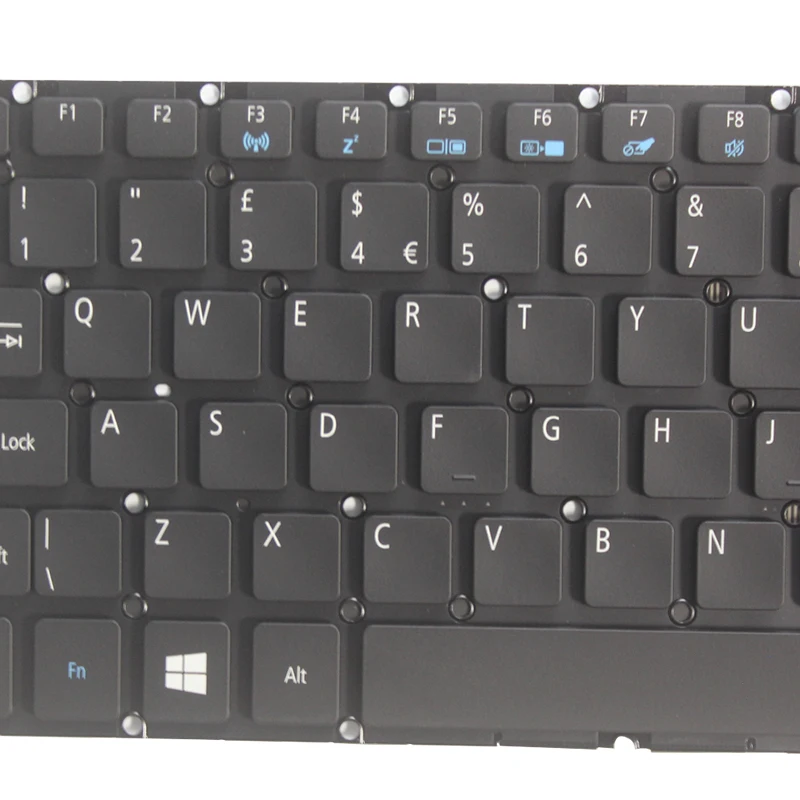 NAUJAS UK nešiojamojo kompiuterio Klaviatūra Acer Aspire V15 T5000 N15Q1 N15W7 N15W6 N15Q12 N15Q1 N15W1 N15W2 JK juoda klaviatūra su Apšvietimu