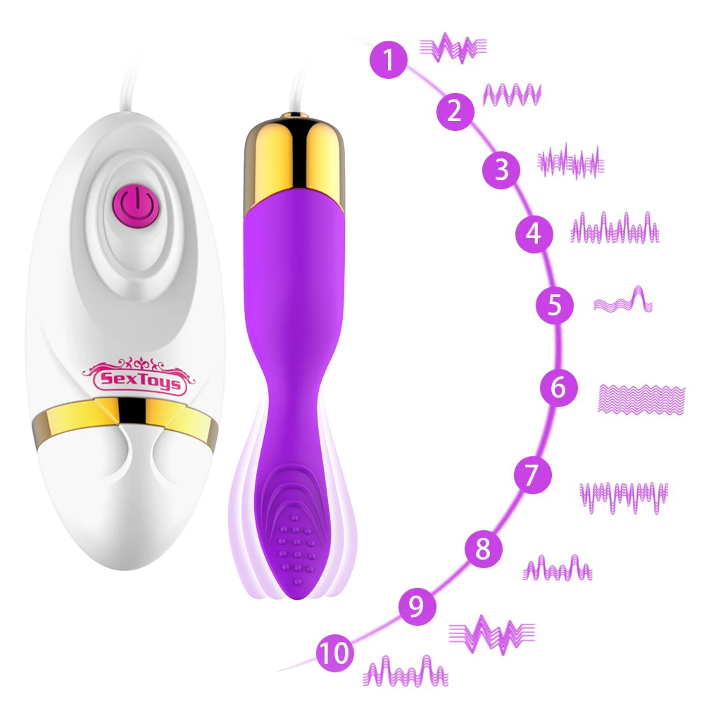 IKOKY Tounge Lyžis Vibratorius 10 Greitį Nuotolinio Valdymo Vibruojantis Kiaušinis Klitorio Stimuliatorius G Spot Massager Sekso Žaislai Moterims