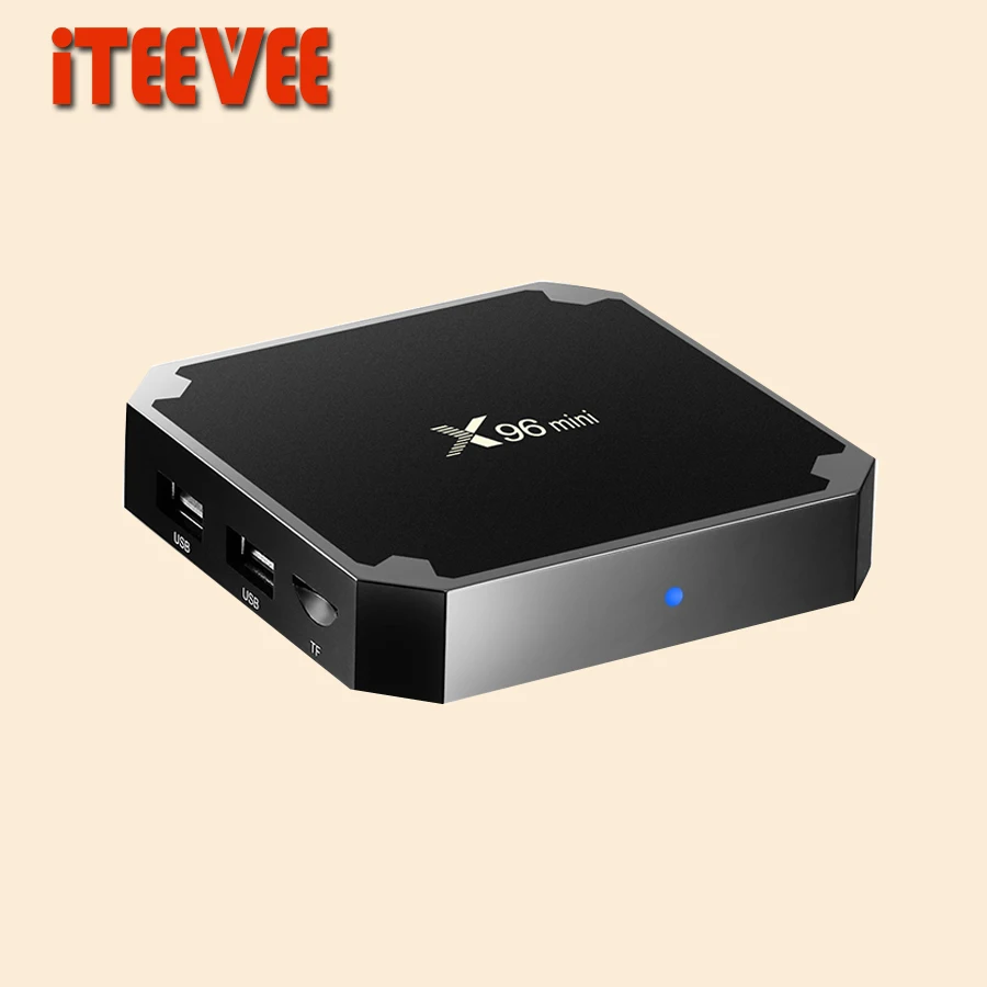 10VNT Amlogic S905W X96 Mini Tv Box 1G/2G 8G/16G Android 7.1.2 Quad Core Palaikymas 4K