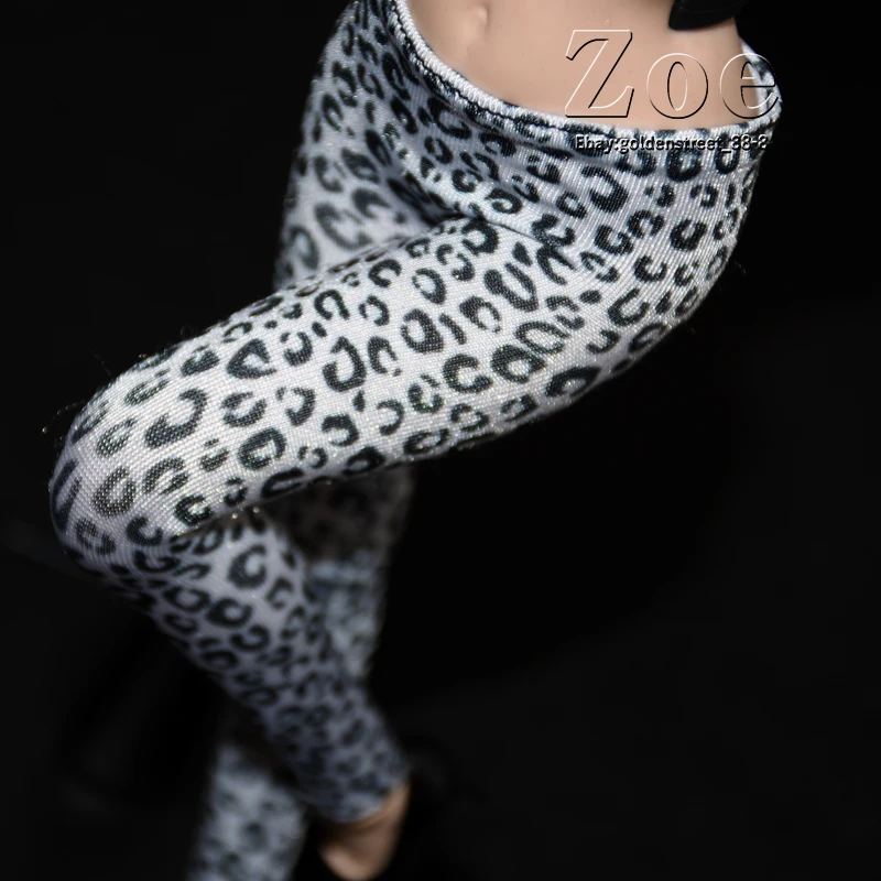 SANDĖLYJE 1/6 masto Moterų veiklos paveikslas TBleague leopard triko JO LAN tilpti 12 colių moteriška figūra kūno