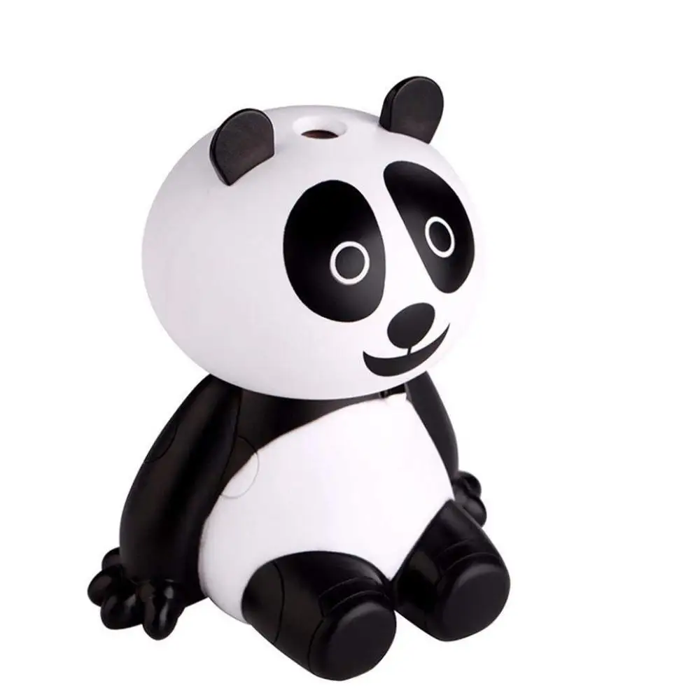 USB Oro Drėkintuvas Gyvūnų Panda Formos Oro Valytuvas Home Office Drėkintuvas eterinis Aliejus Difuzoriaus Elektros Rūkas Maker