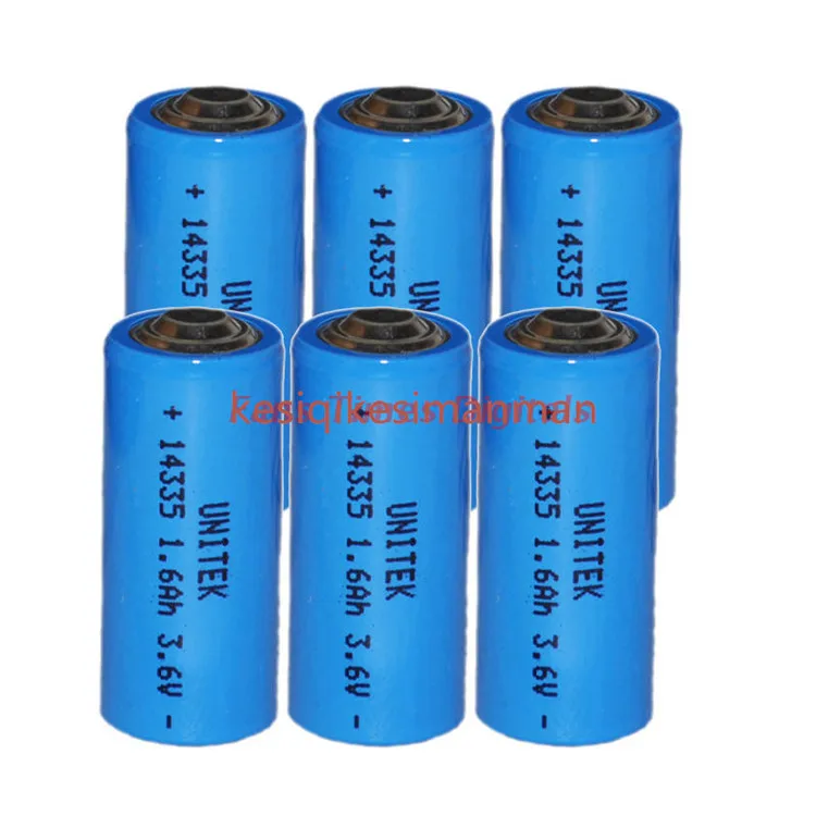 4PCS 3,6 V 2/3AA ER14335 14335 liSOCL2 Ličio baterija ląstelių 1600mah PCL sausas pirminės baterijos pakeisti už TADIRAN TL-4955