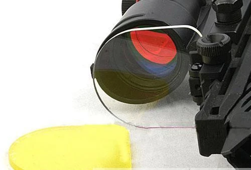 Naujas Red Dot Akyse taikymo Sritis 20mm QD Mount Airsoft Riflescope Skaidrus Bulletproof Objektyvas Gynėjas Sulankstomas Lauko Medžioklė