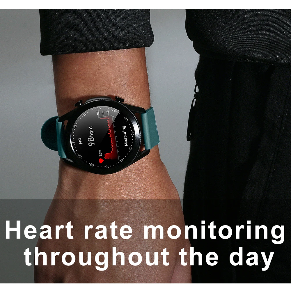 I12 Smartwatch Širdies ritmo Fitness Tracker Rankogaliai Vyrai 