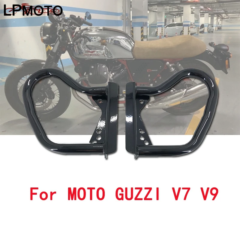 Pertvarkyti motociklo bamperis Variklio bamperis už moto guzzi V7 guzzi V9 serijos Motociklo priedai
