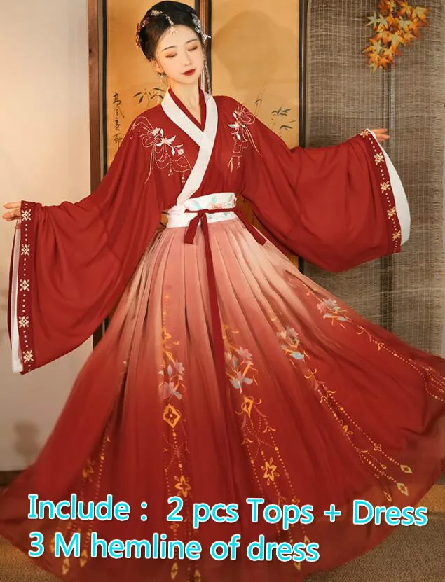 Moterų Hanfu Kinų Tradicija, Princesė Kostiumas Derliaus Tango Kostiumas Hanfu Pasakų Suknelė Karnavalas Kostiumas Apranga Cosplay