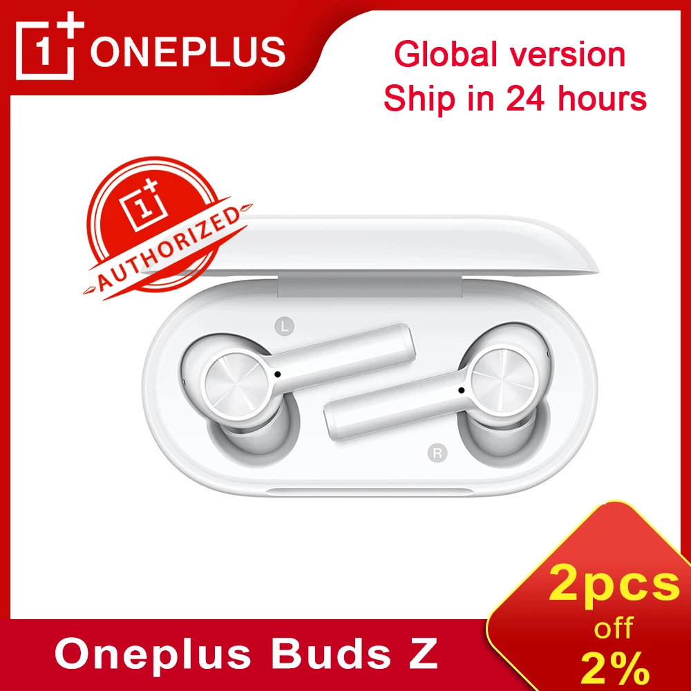 Originalus Oneplus Pumpurai Z Belaidės Ausinės su Mikrofonu 10mm Dynamic Driver 