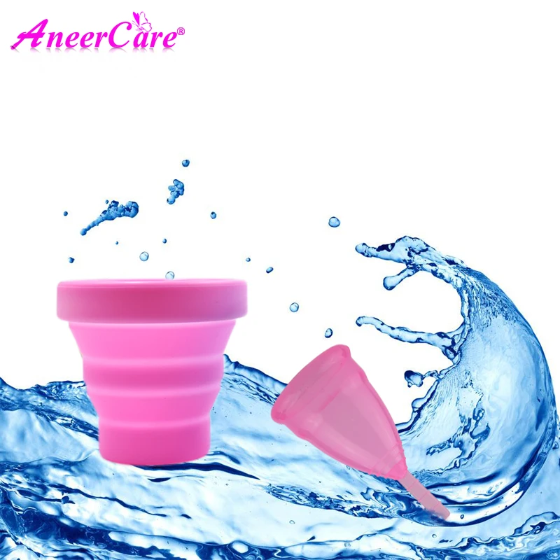 2 vnt menstruacinis puodelis sterilizer silicio copa menstruacijų coppetta mestruale siliconen menstruatie taurės makšties coletor menstruacinis puodelis