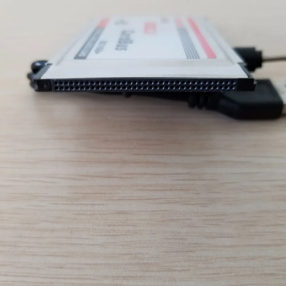 Express Card USB 2.0 Išplėtimo kortą 34mm AKE BC268 NEC lustinės Kortelės su Kabeliu