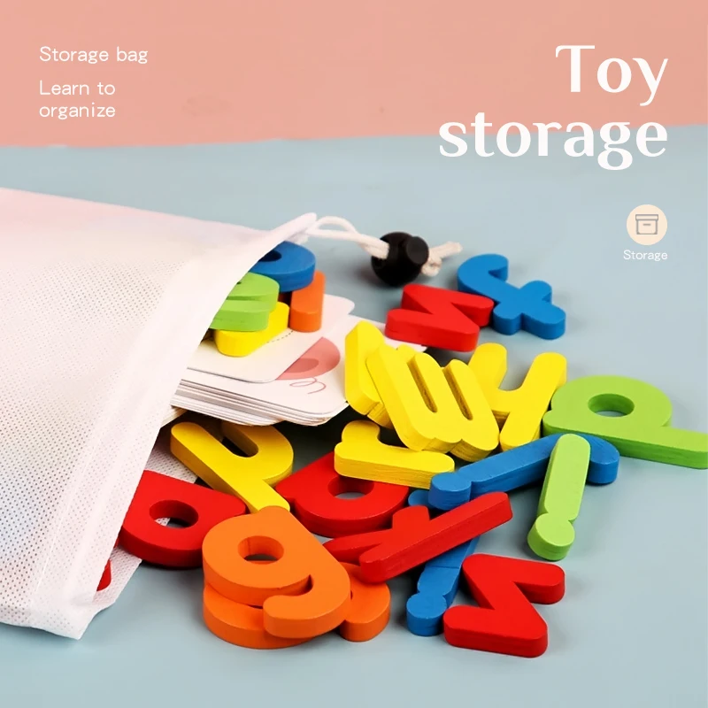 Montessori Rašybos Žodis Žaidimas Mediniai Vaikas Žaislai Ankstyvo Mokymosi Dėlionės Raide A Iki Z Abėcėlė 3D Puzzle Ikimokyklinio Ugdymo vaikų Žaislų