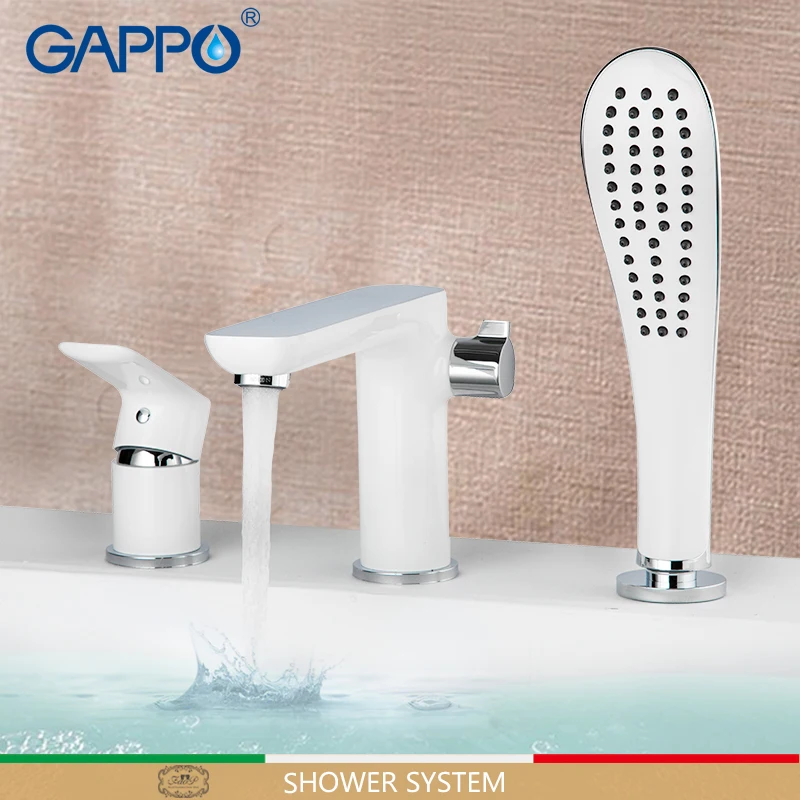 GAPPO dušo maišytuvas vonios maišytuvas vonios dušo maišytuvas baseino kriauklės, maišytuvas, kabinoje sumontuoti lietaus Vonia čiaupų sistema