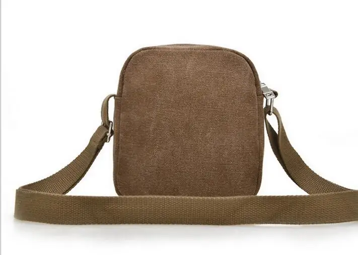 2018 Atsitiktinis korėjos versija tendencija laukinių paprastas mažas drobės maišelį mados vyrų pečių maišą