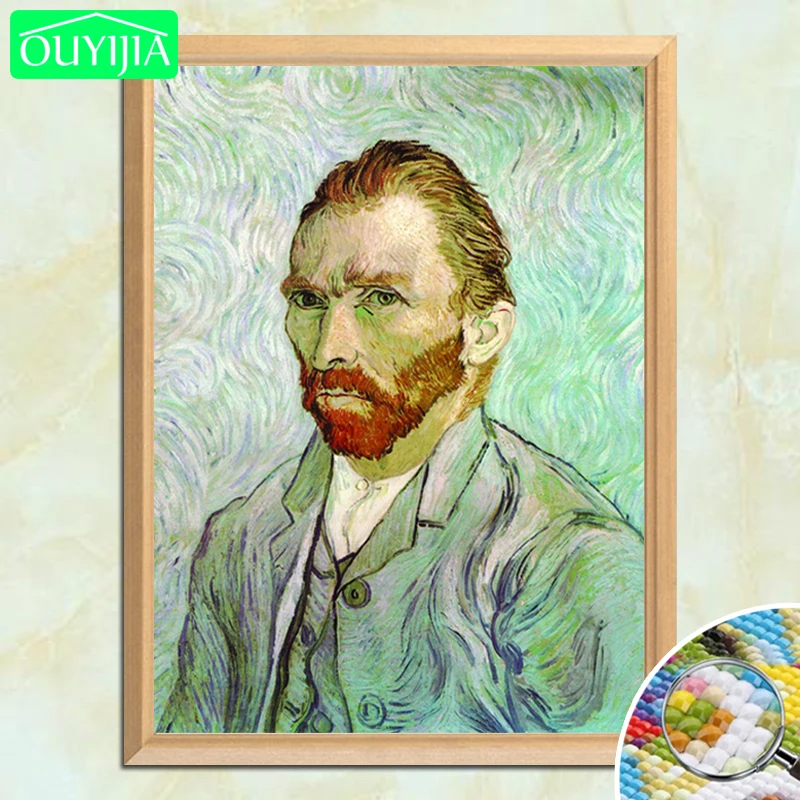 Vencint Van Gogho autoportretas rugsėjo 1889 5D 
