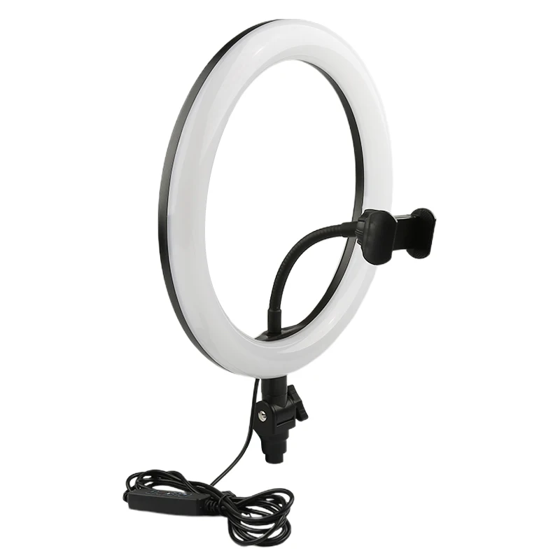 10 Colių 26cm LED Žiedo Lighs 5000K Užpildyti Šviesos Selfie Makiažas Fotografija, Video Live Stream Lempos Vaizdo Įrašymo Priedai