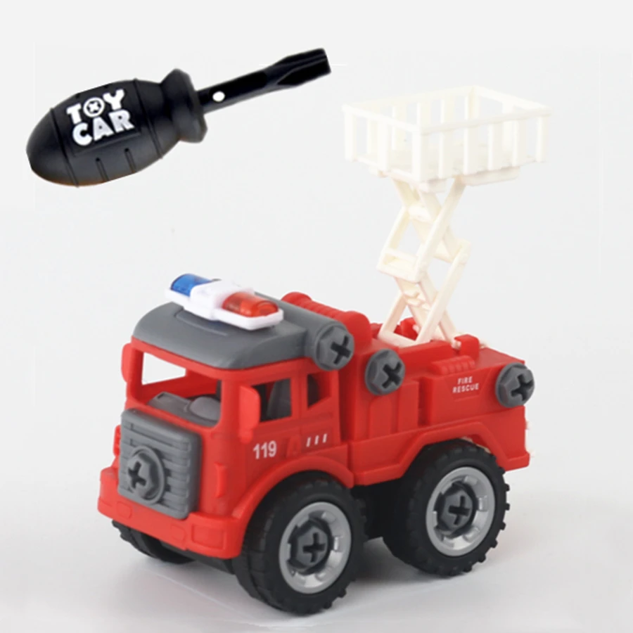 Švietimo Žaislai, Išardymas Fire truck 