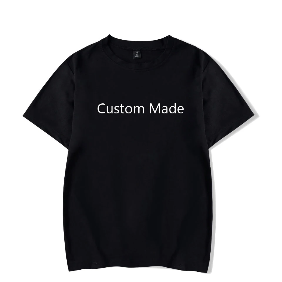 Asmeninį Marškinėlius Logotipo Raidė Modelis Print Custom marškinėliai trumpomis Rankovėmis Medvilnės Vasaros Individualų Tee Viršuje Dovana Paaugliams Unisex