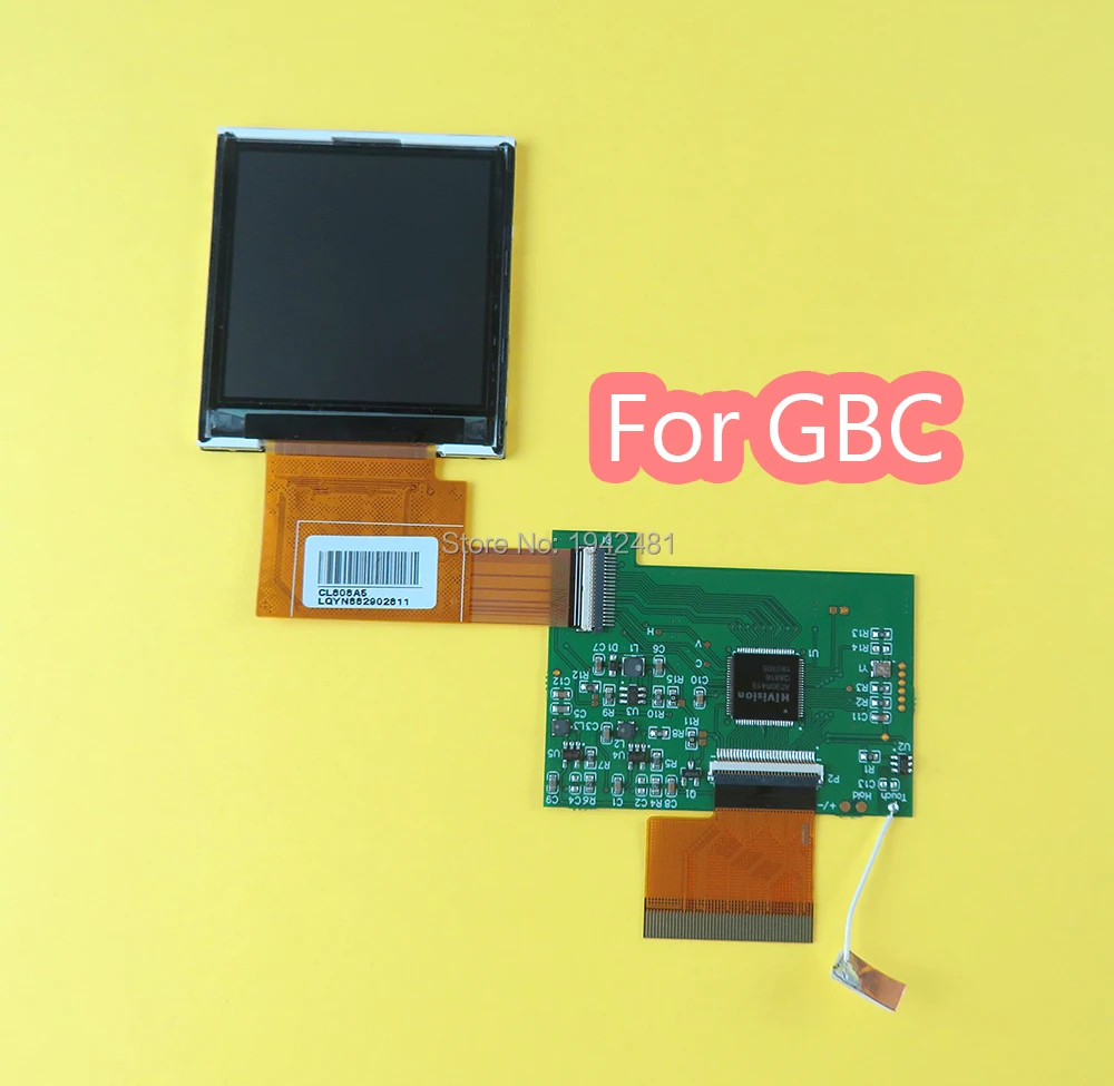 Už Nintend GBC GBP NGPC Didelis Šviesos Ekranas LCD Modifikavimo Rinkinys Prijungti ir Naudoti GBC Highlit Ekranas LCD OEM Apšvietimu Ryškesnis Rinkinys