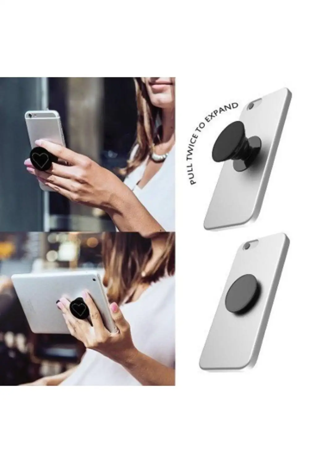Juokinga Popsocket plečia telefono lizdo žiedo laikiklio universalus mobiliojo telefono piršto rankena lanksčios telefono stovas PS1090