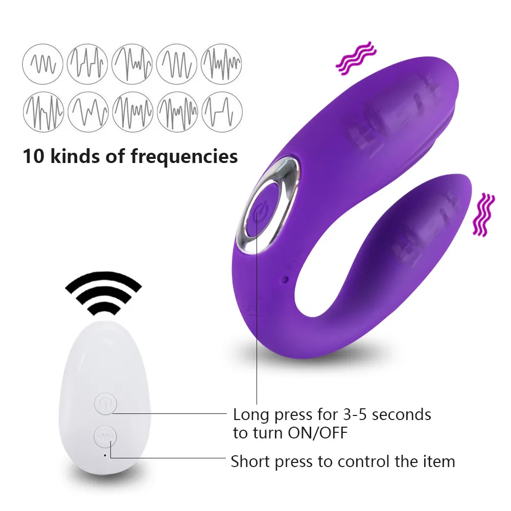 Belaidis Vibratorius U Formos Vibratoriai Moterims USB Įkrovimo Dildo G Spot Massager Klitorio Stimuliatorius Sekso Žaislas, Skirtas Moters