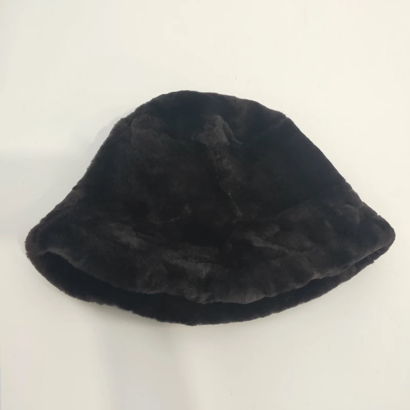 Moterų avikailio skrybėlę dvigubo sluoksnio šiltas, mažos kainos baseino bžūp ausies bžūp šiltas žiemą Tinka vadovas apskritimo ilgis 55cm-57cm