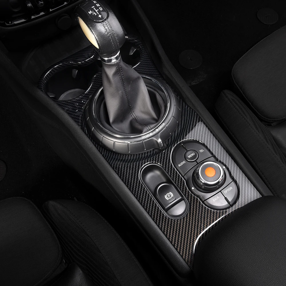 Automobilių pagrindinio Valdymo Skydelio Dangtelį, MINI Cooper F54 F60 Naujas Conutryman Pavarų Perjungimo Langelį Apdaila Lipdukas Keisti Optikos Reikmenys
