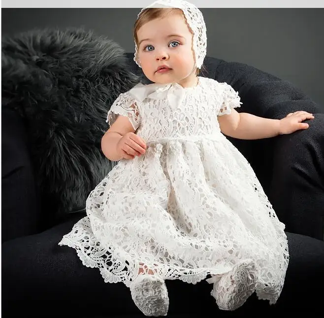 HAPPYPLUS Maxi Baby Suknelės Mergaitėms Derliaus Krikšto Suknelė Kūdikių Mergaičių 2 Metų Gimtadienį, Komplektai, Vaikams, Kūdikių Šalies Dėvėti Vestuvių