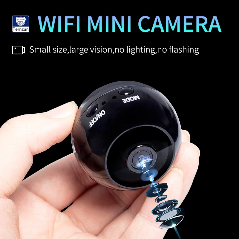 HD 1080P Belaidės Mini Kamera Namų Apsaugos Vaizdo Stebėjimo Mikro Kamera, Nešiojamas Kūdikio stebėjimo Kamera Vairavimo Diktofonas