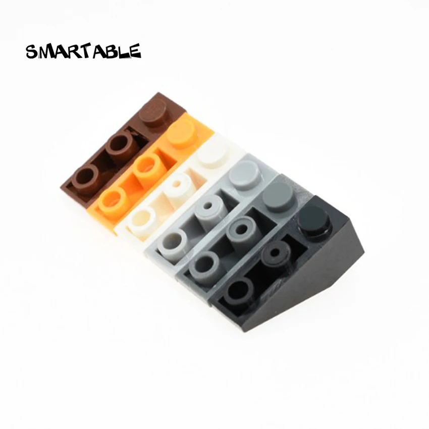 Smartable Plytų Šlaito Apverstas 45 1x3 Blokai SS Dalis Žaislas Vaikas Kūrybos Suderinama Visų Markių įrangos pardavimas, biuro įrangos 4287 60pcs/daug