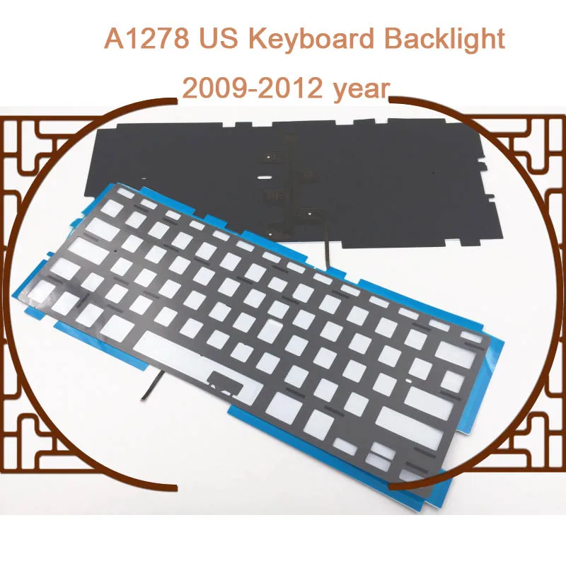ABAY Naujas A1278 JAV Klaviatūros Apšvietimas Macbook Pro 13