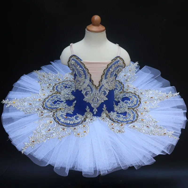 Mėlyna Profesionalių Baleto Mdc Vaikų Vaikų Mergaičių Adulto Gulbių Ežeras Suknelė Moterims Blynas Tutu Ballerina Šokių Kostiumai Šalis