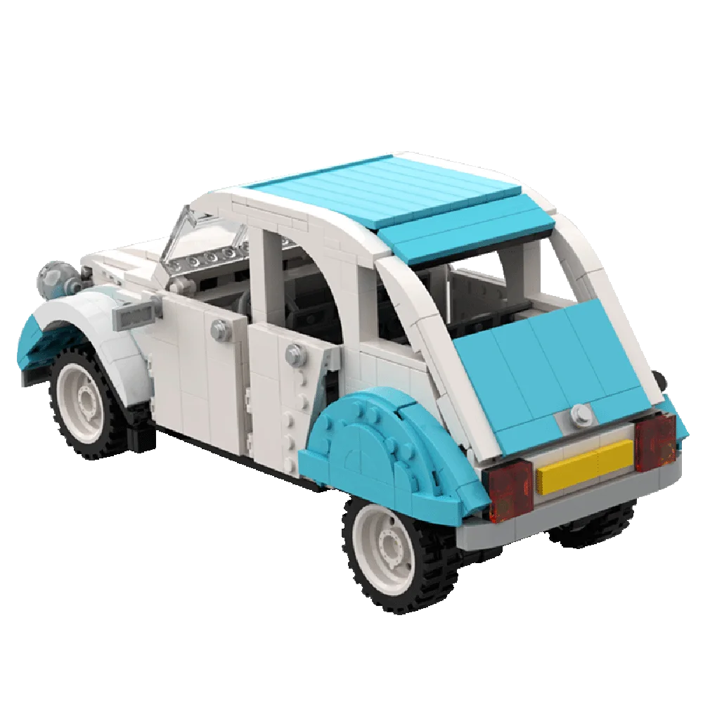 Biuro įranga, Automobilių Blokai Assemable Švietimo Žaislai Vaikams Creatored 2CV-Dolly Automobilių Plytos, Žaislų, Vaikai, Vaikams kalėdų Dovana
