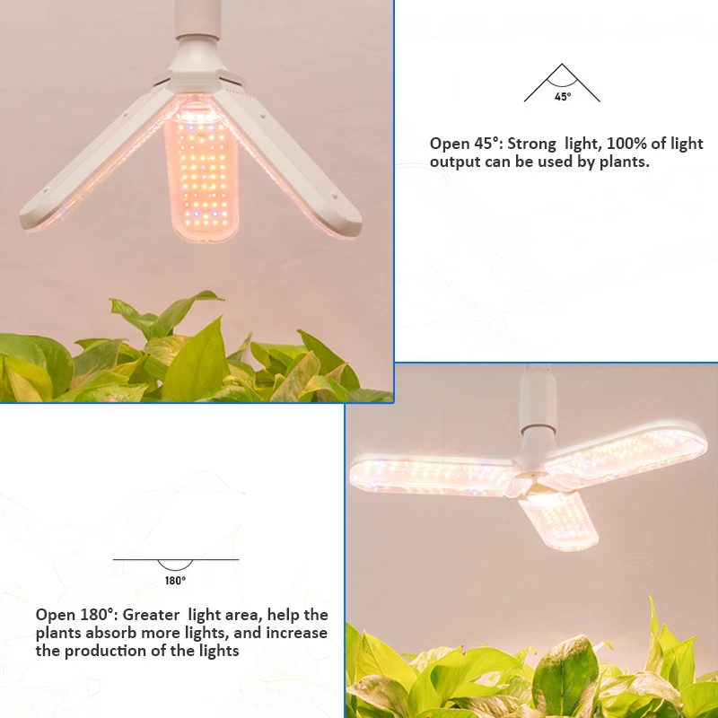 150W LED Grow Light 3000K E27 Lempa Balta UV SPINDULIŲ Visą Spektrą Fito Lempos Patalpų Augančių Žydinčių Hydroponic Augti Palapinę Lauke Žibintai