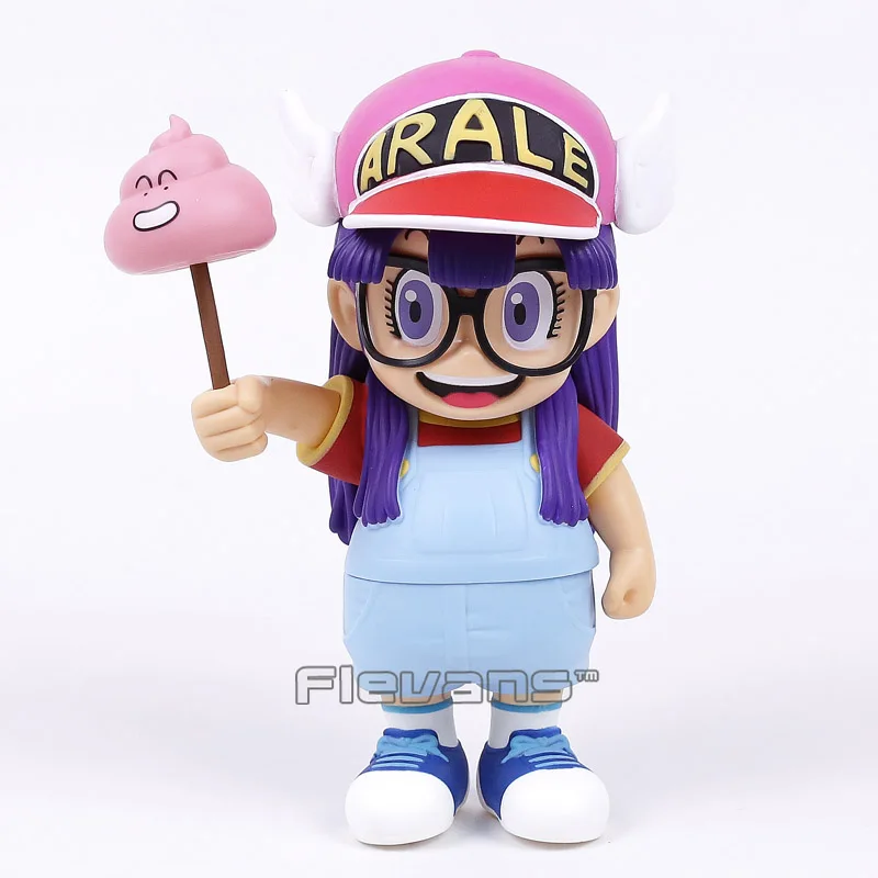 Anime Cartoon Dr Nuosmukio Arale su Išmatomis PVC Pav Žaislas, Lėlė 8