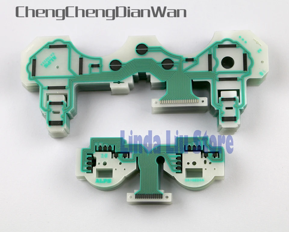 ChengChengDianWan Pilnas komplektas Valdytojas Elektrai Laidžios Plėvelės Klaviatūra flex Cable For PS3 Valdiklio (SA1Q224A/222A)