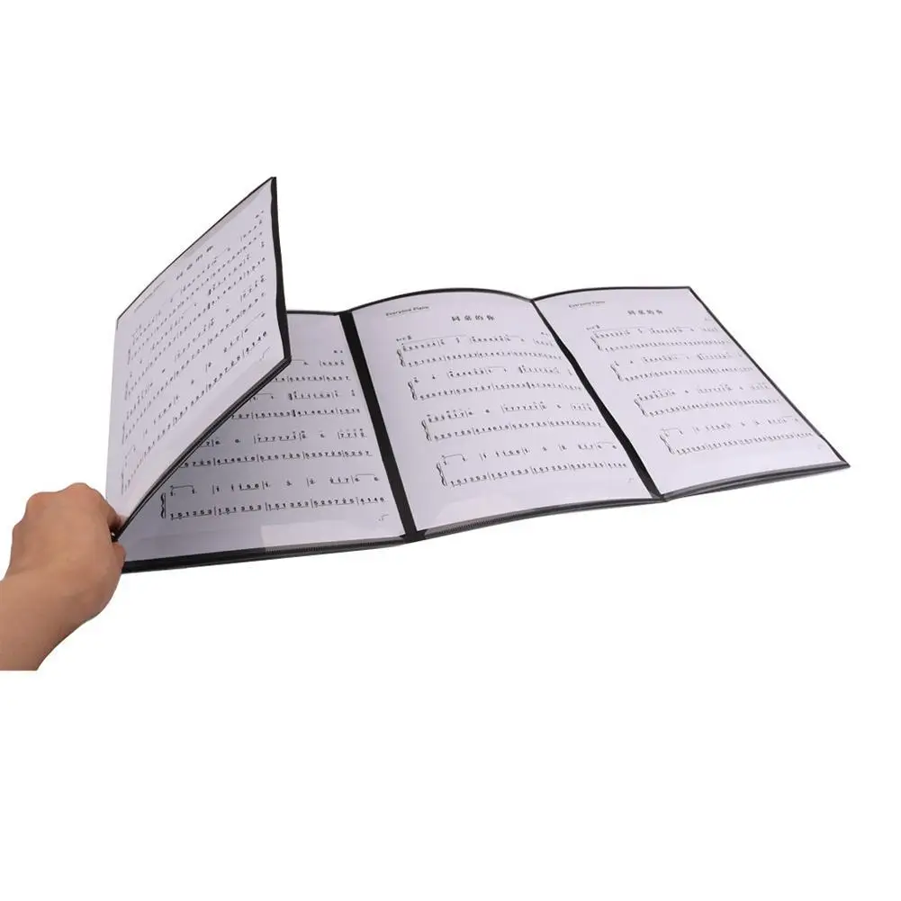 Sulankstomas Muzikos Lapas Rezultatas Aplankas A4 formato Išplėsta, Fortepijonui Balas Katalogą 2021 Išsiplėtė ilgis maždaug 89cm Medžiagos PVC