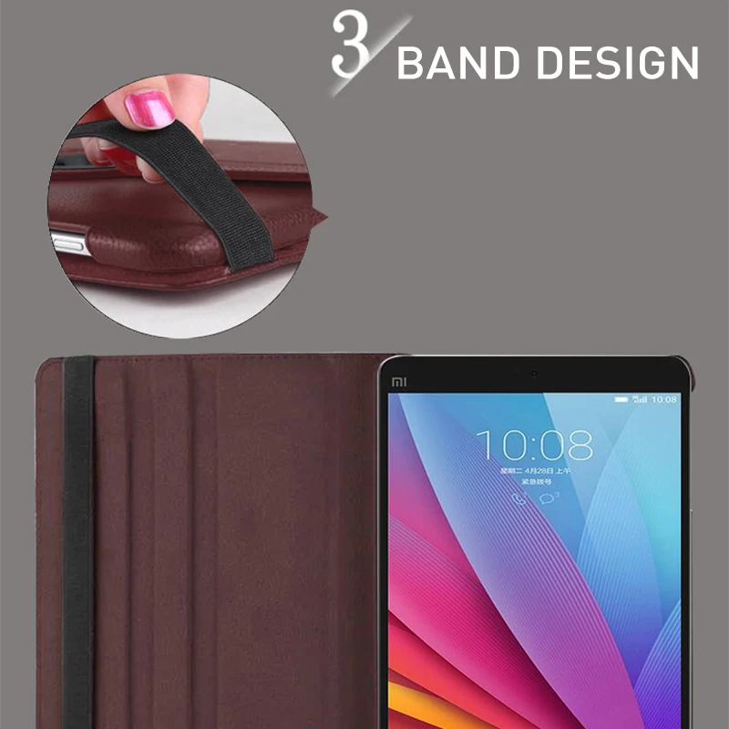 Už Xiaomi Mi Trinkelėmis 4 Plus 360 Sukasi Atveju Tablet PU Odos Flip Cover MIPAD 4 Plius Rankovės 10.1