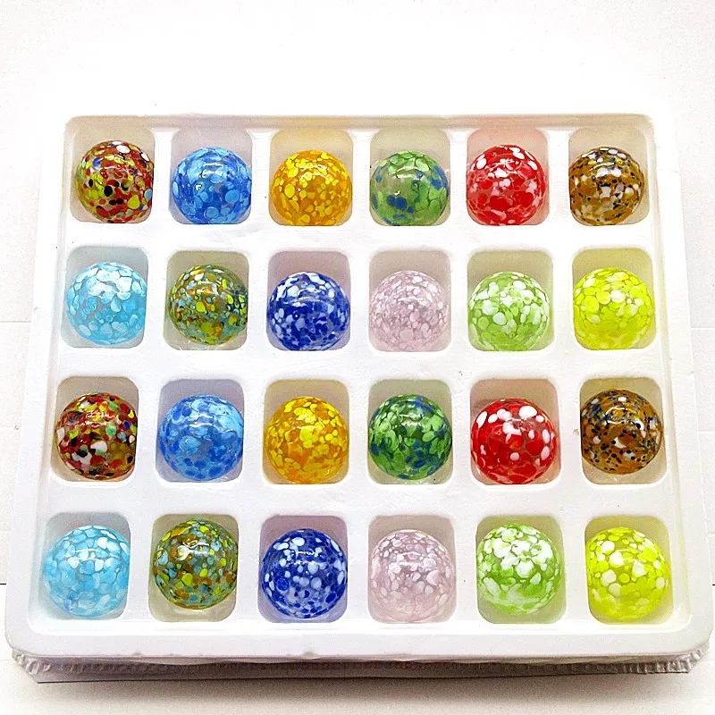 Naujas Užsakymą rankų darbo Murano stiklo Rutuliukai rutuliukai papuošalai akvariumas sodo dekoro vaza užpildyti stiklo kamuolys vaikams puzzle žaidimas, žaislai
