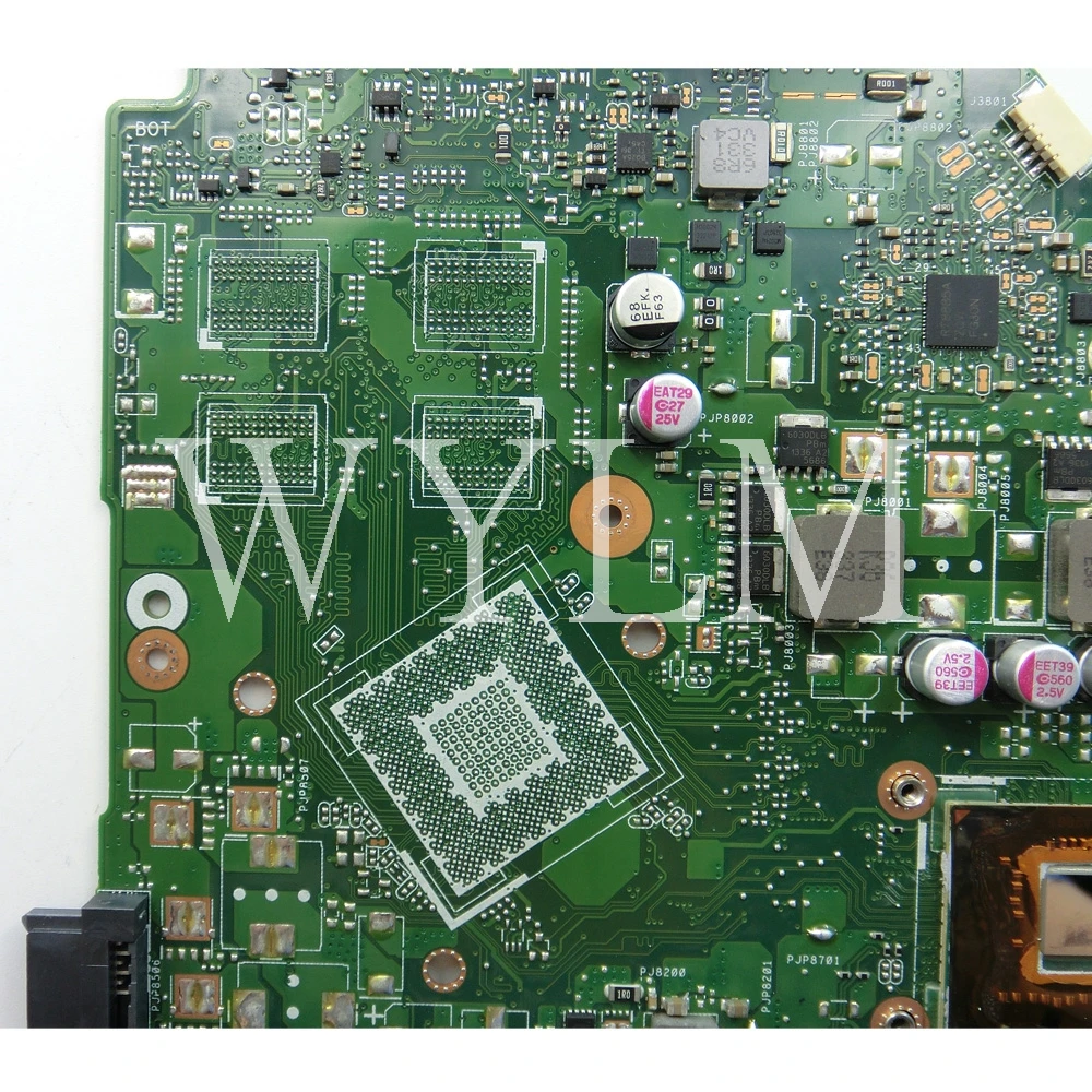 X550CA I5-3337 CPU 4 GB RAM mainboard REV2.0 ASUS X550CA X550CC Y581C Nešiojamas plokštė 90NB0BT0-R00030 Išbandyti nemokamas pristatymas