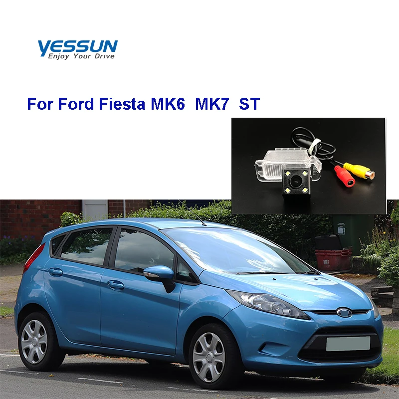 Naktinio Matymo Automobilių Galinio vaizdo Atvirkštinio Atsarginę Kamerą Ford Fiesta ST MK7 2013 m. 2013 m. m. 2016 m. 2017 m. 2018 m. 2019 Auto parkavimo sistema