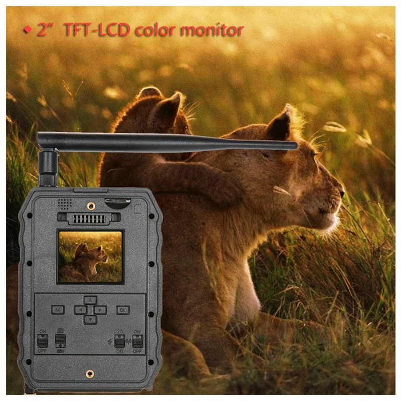 Takas Žaidimas Kamera, S880G 12Mp Hd 1080P Skaitmeninės Medžioklės Kamera 940Nm Takas Žaidimas Kamera 3G Tinklas Sms/Mms Naktinio Matymo 56Pcs Ir L