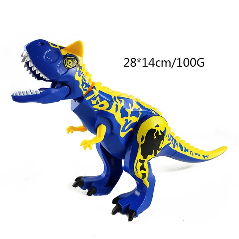 28cm Didelis Juros periodo Parkas Pasaulyje Dinozaurų Statyba Blokai Suderinama Klasikinis Plytų Berniukų Žaislai Vaikams Dovanos SS 