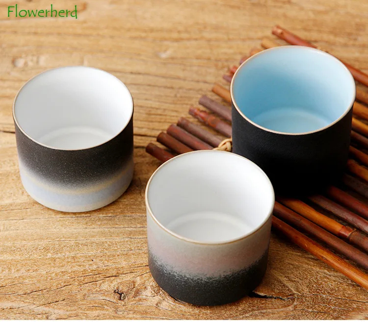 Japonų Stiliaus Tauriosios Keramikos, Porceliano Arbatos Puodelio Teaware Master Cup Retro Arbatos Puodelio Vieno Puodelio Kung Fu Arbatos Rinkinys Keramikos Puodelis Didelis