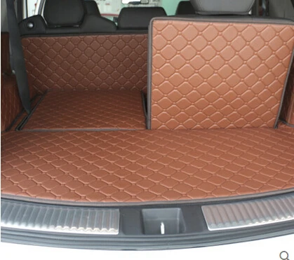 Aukštos kokybės kilimėliai Specialių automobilių kamieno kilimėliai Acura MDX 7 sėdimos vietos 2017-2013 vandeniui įkrovos kilimai linijinių krovinių kilimėlis MDX 2016