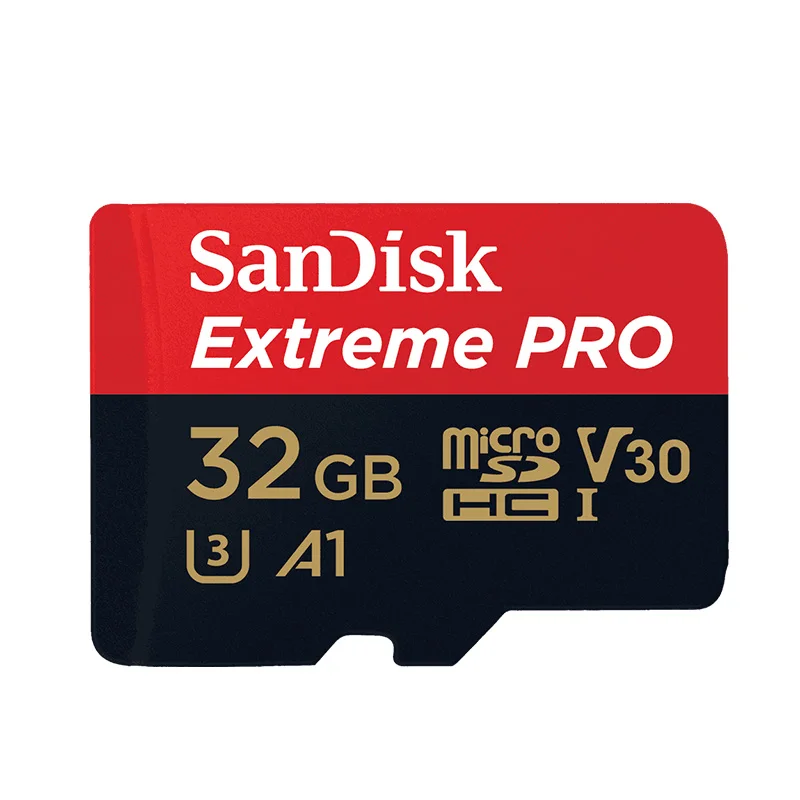 Originalios Sandisk Extreme PRO Micro SD Kortelė, SDHC V30 U3 A1 TF Kortelę Saugojimo 32G Didelis Greitis 100MB/s Atminties Kortelę Išmanųjį telefoną