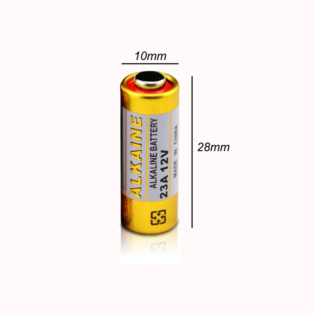 Nemokamas pristatymas per Netherland po aukštos kokybės 100vnt šarminės baterijos 23A12V L1028 23AE 23GA LRV08 MN21 N21 EL12v A23 žaislai