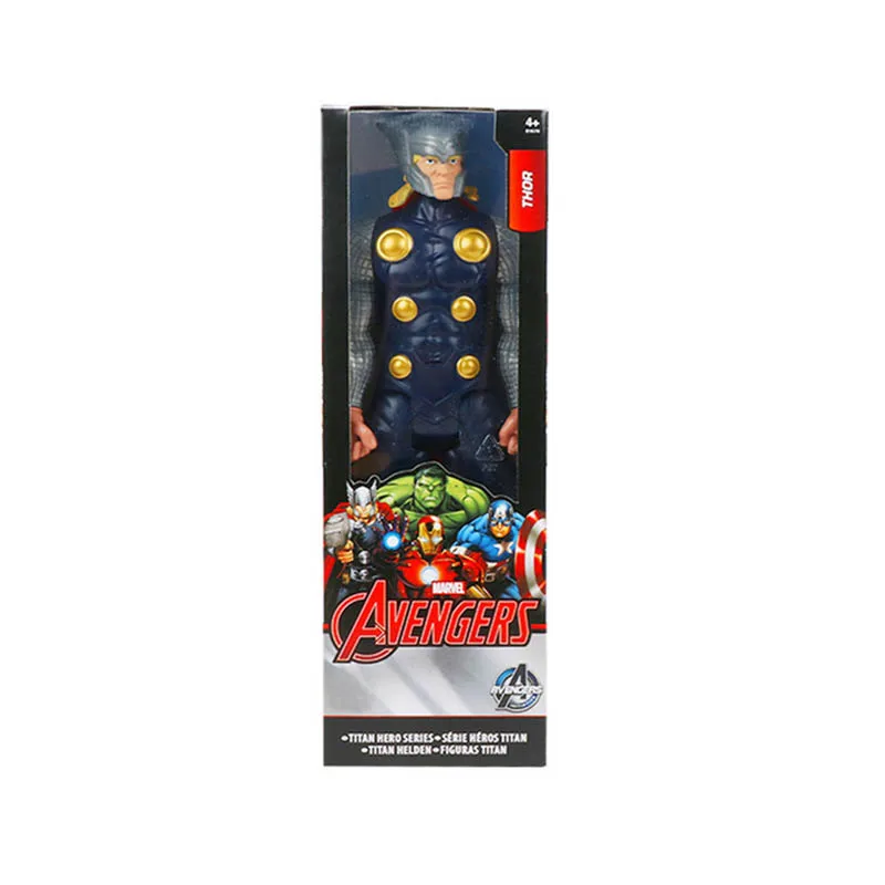Keršytojas Veiksmų Skaičius, 30cm Thor Titan Serijos Herojus PVC Lėlės Stebuklas Žaislas Naujųjų Metų Kalėdų Dovana Vaikams