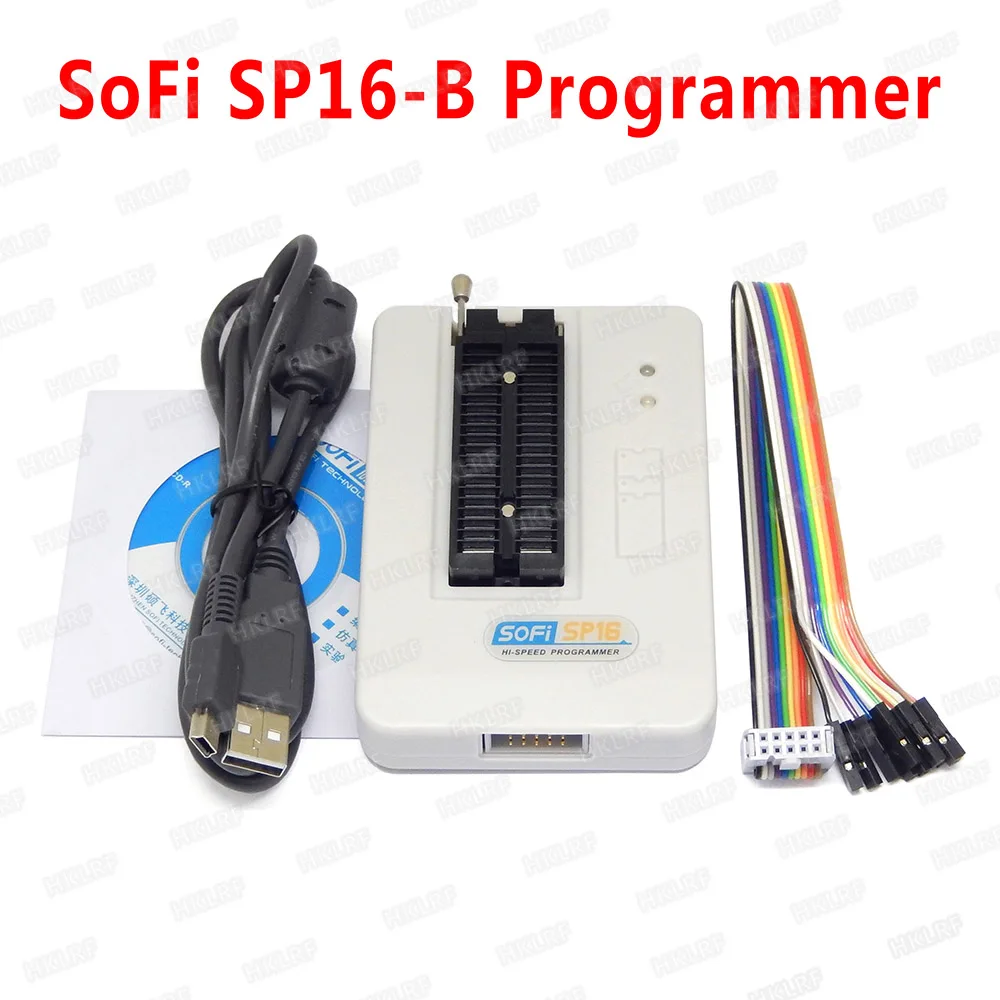 SoFi SP16-B Flash EEPROM Programuotojas SP16B Didelės spartos EEPOROM SPI, USB 