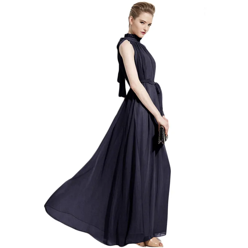 Vasaros Paplūdimio 2021 Maxi ilgio Šifono Bohemijos Suknelė Mergina Ilga Suknelė Naujovė Suknelės Moteris Elegantiškas Sundresses Moterų Drabužiai