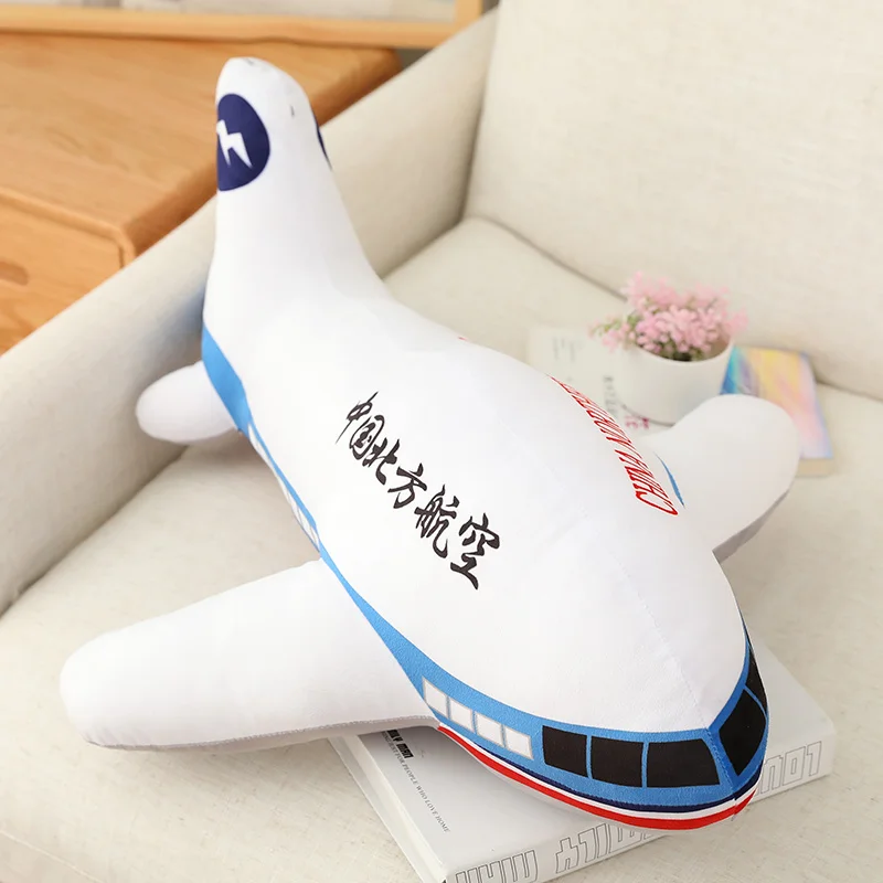 40cm 60cm 80cm Dydžio Modeliavimo Lėktuvo Pliušiniai Žaislai Vaikams Miega Atgal Pagalvėlės Minkštos Orlaivių Įdaryti Apdailos Lėlės Dovana